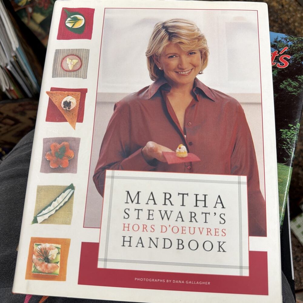 Martha Stewart's Hors d'Oeuvres Handbook by Martha Stewart‎ (1999, Hardcover)
